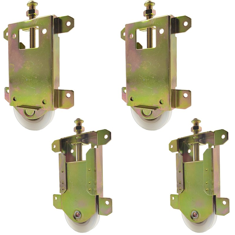 Sliding Mirror Door Rollers Assembly Fit Contractors Part #W8020, 1-1/2"
