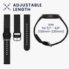 kwmobile Braided Silicone Strap Compatible with Garmin Forerunner 55 Strap