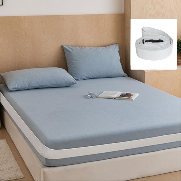 WOXXIY Bed Sheet Holder Straps, Elastic Fitted Sheet Strap to