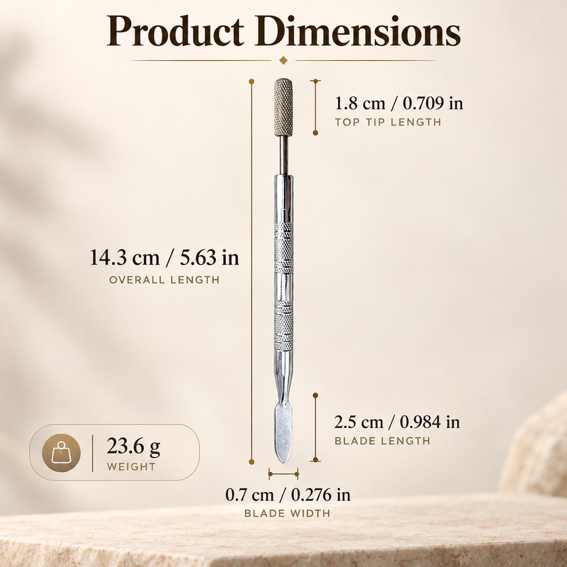 Double-Ended Leather Edge Paint Applicator Pen – Three Styles