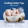 COONP King Mattress Topper, Extra Thick Pillowtop, Cooling Plush Mattress