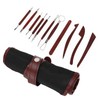 12pcs Soft Clay Carving Tools Multipurpose Stainless Pottery Accessories with