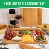 Hiware Extra Large Bamboo Cutting Board for Kitchen, Heavy Duty