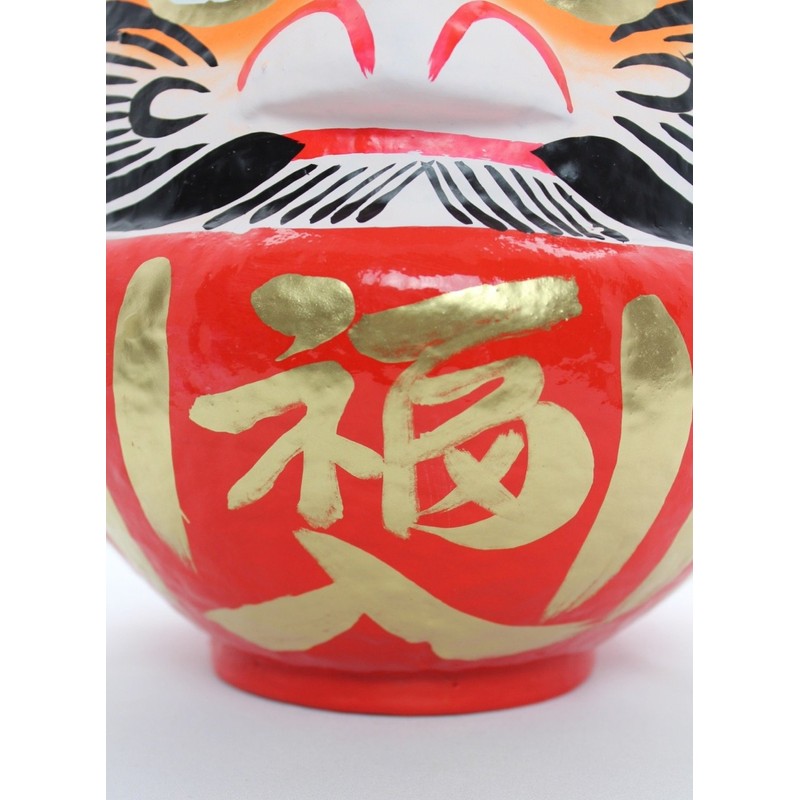 Takasaki Daruma HKDM-5-RE-8 Figurines & Objects, Red, No. 5.9 x