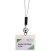 Tarifold Fr 200432- Visitor Name Plate, Antimicrobial, Sterifold, Transparent, 90