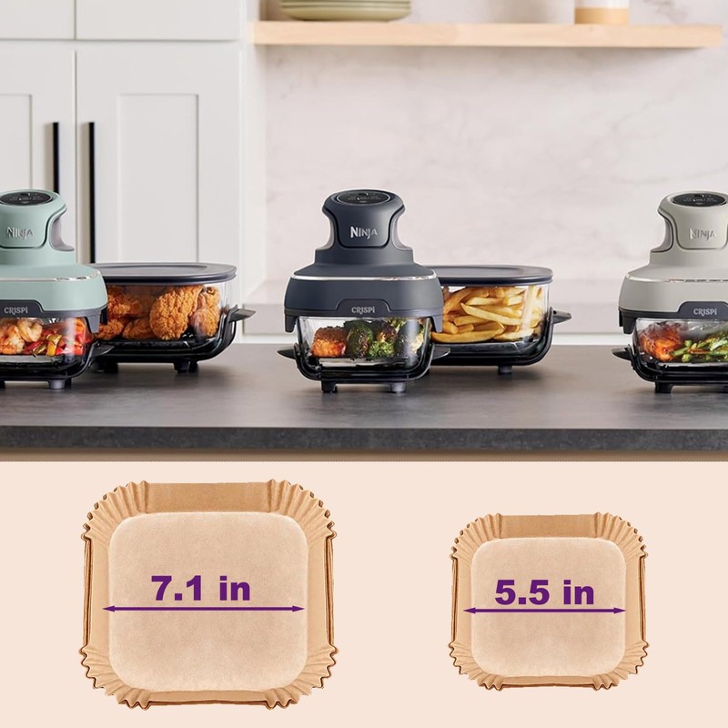 Air Fryer Liners Disposable for Ninja Crispi, 260 PCS Ninja