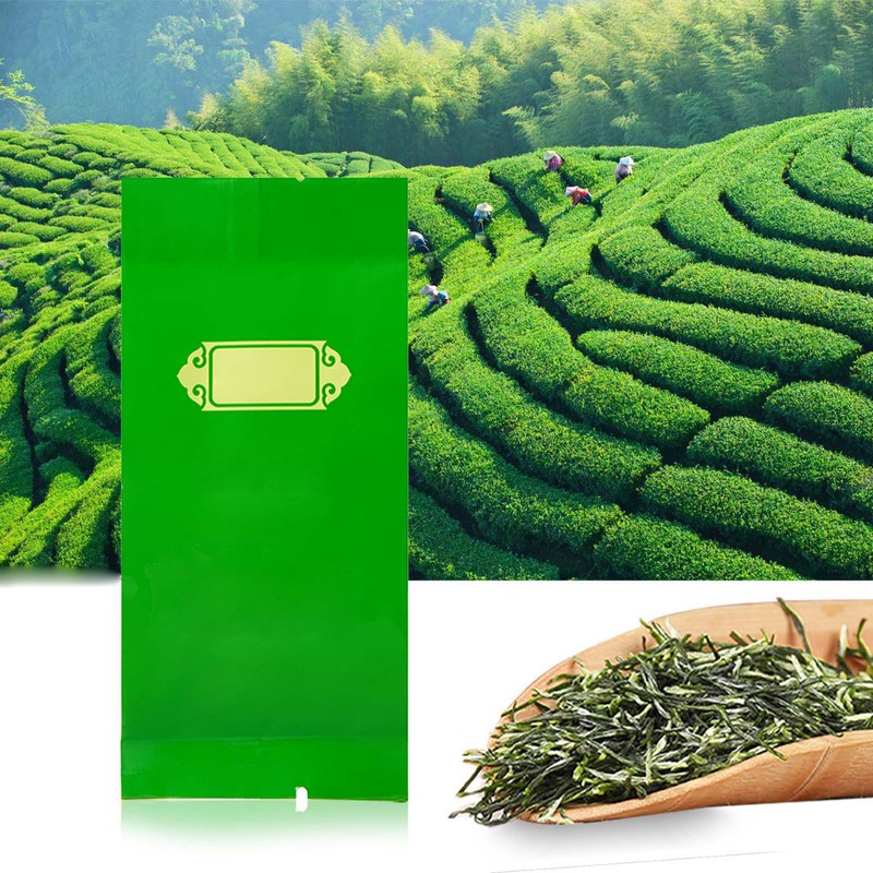 1 Box Green Tea Pure Natural Long Strip Shape Chinese