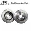 Rock Canyon Auto Parts Front Drilled Rotors + Brake Pads