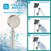 LOHNER 6 inch Shower Head with handheld, High Pressure 6"