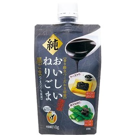 Shoshi Pure Delicious Black Sesame Pouch, 4.0 oz (110 g) x 4 Packs