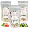 Bath Salt, Magnesium, Aroma Bath Salt, Marjoram, Geranium, Hot Bath,