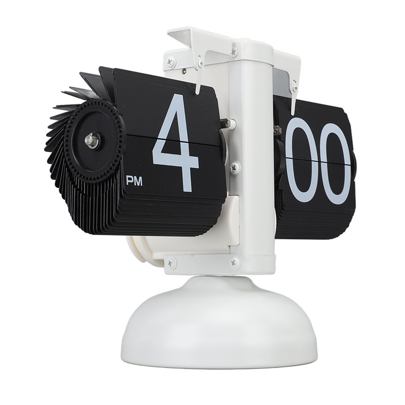 European Style Retro Digital Flip Down Clock 304 Stainless Steel