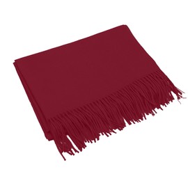 Tücher und für Abendkleider Pashmina Hochzeit weicher Schal Damen Großer (Wine One Size)