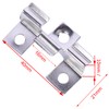 100 x 40 x 10 mm Stainless Steel Decking Hidden