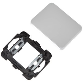 Busch-Jaeger 1786-24G Rocker switch, 1g1w, 1g2w,intermediate, push switch, alabaster/studio white, alpha nea