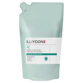 일리윤 시카 아크네 클리어 바디워시 리필, 400ml, 1개 Illyoon Cica Acne Clear Body Wash Refill, 400ml, 1 piece, 400ml × 4개