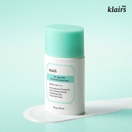 Klairs Airy Tone-Up Sunscreen 35g / 산뜻톤업 클레어스 에어리 무기자차 톤업 선크림 35g