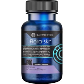  HealthAddiction Probióticos Flora-SKN | Salud Digestiva y de la Piel | 60 Cápsulas Veganas con 11 Cepas Activas | Cuidado Cutáneo & Equilibrio Intestinal | Alta Absorción | Envío Rápido desde USA