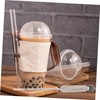 Alipis 2 Sets Glass Milk Lactometer and Sugar Hydrometer Measuring