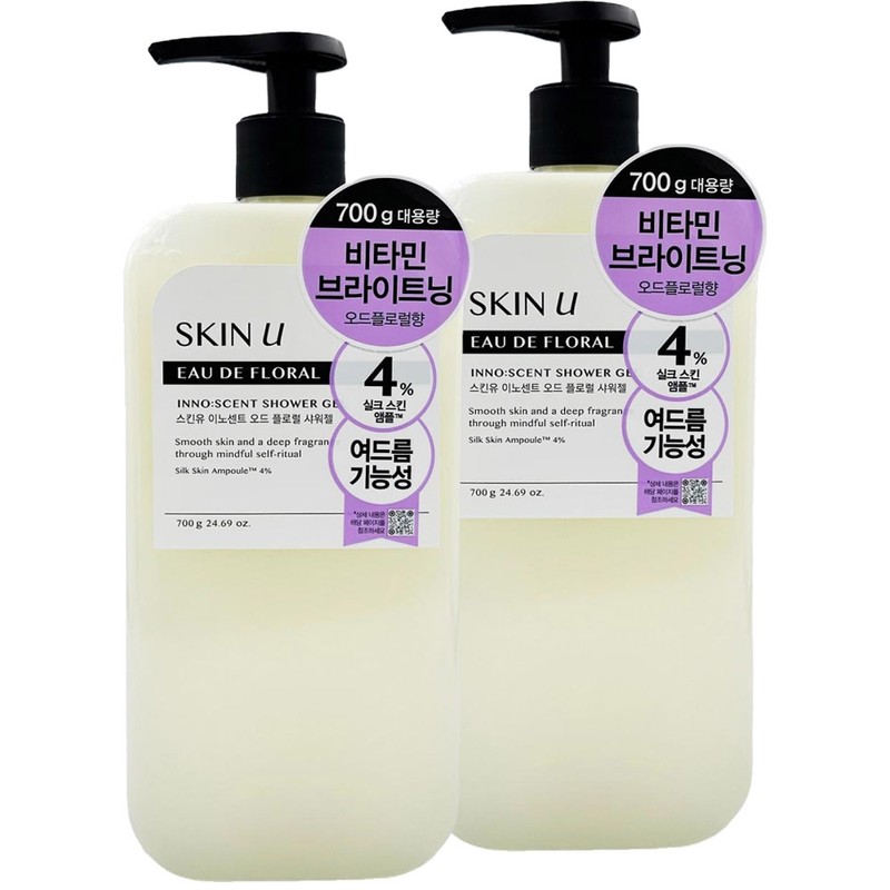 Skin U Innocent Eau De Floral Shower Gel 700g x
