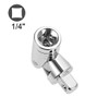 sourcing map 1/4 Inch Drive Spring Loaded Universal Joint Socket,