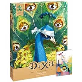Dixit Point of View - Rompecabezas de 1000 piezas, divertido rompecabezas para niños y adultos, fácil de enmarcar, incluye una exclusiva tarjeta