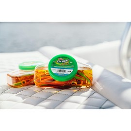 Berkley Gulp! Crazy Legs Jerk Shad Soft Fishing Bait, Unisex-Adult, Soft Bait, 1504717, Nuclear Chicken, 5in | 13cm