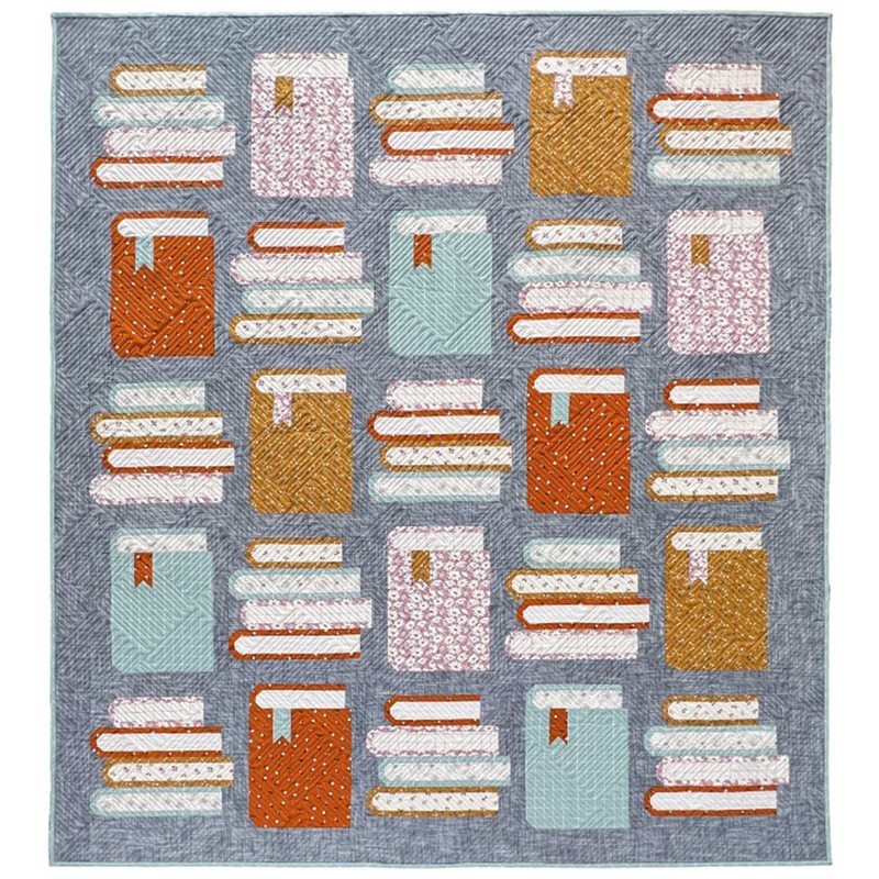 Pen and Paper Patterns Book Nook Quilt Pattern, Multiple