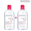 바이오더마 센시비오H2O 500ml+500ml/민감용 Bioderma Sensibio H2O 500ml+500ml/Sensitive Skin