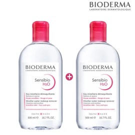 바이오더마 센시비오H2O 500ml+500ml/민감용 Bioderma Sensibio H2O 500ml+500ml/Sensitive Skin