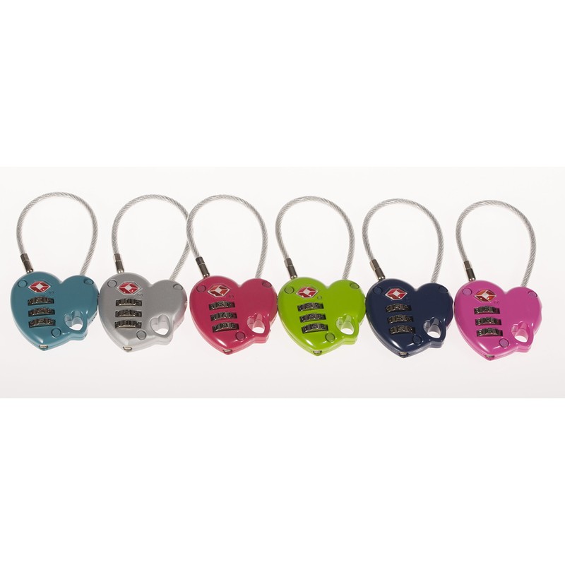 MoDA Travel Easy to Use- TSA Recognized Resettable Combination Lock