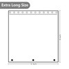Seenus 72 x 78 inch Extra Long Waterproof Fabric Shower
