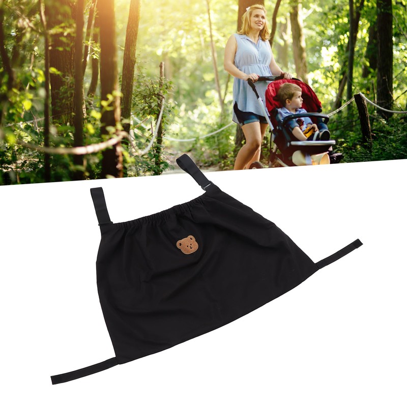 Baby Stroller Storage Organizer Nylon Adjustable Strap Kids Stroller Storage
