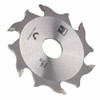 Fafeicy Carbide Biscuit Joiner Blade 100mm 4-Inch 8 Teeth 18000rpm
