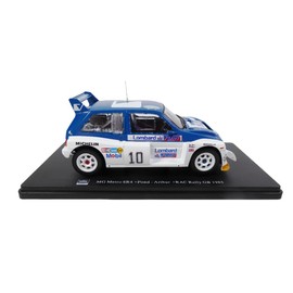 - Miniature car reproduced in 1/24 scale compatible for MG METRO 6R4 POND - RAC Rally GB 1985 - RVQ21