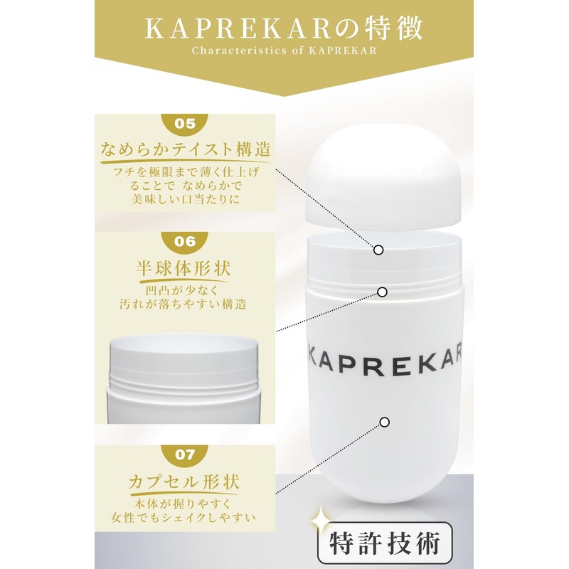 KAPREKAR Protein Shaker, High Performance, Stylish, Simple, Functional, Capreka, High