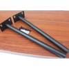 12 Pcs 8" Black Solid Steel Floating Shelf Bracket Blind