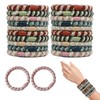 22 Hair Bobbles, Elastic Braided Hair Bobbles, Various Colours to