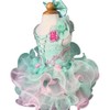 Jenniferwu Baby-Girls Moderno/Ajustado, Menta, Azul, 3 Años