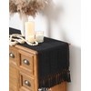 FEXIA Macrame Table Runner with Tassels 90 Inches Long Boho