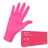 MERCATOR MEDICAL Guantes desechables nitrylex® magenta, size: XL, pack of