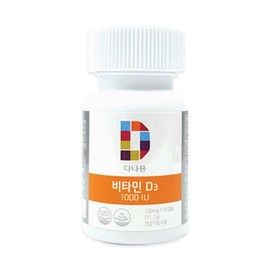 다나음 비타민D 1000IU 90캡슐 Danaum Vitamin D 1000IU 90 Capsules