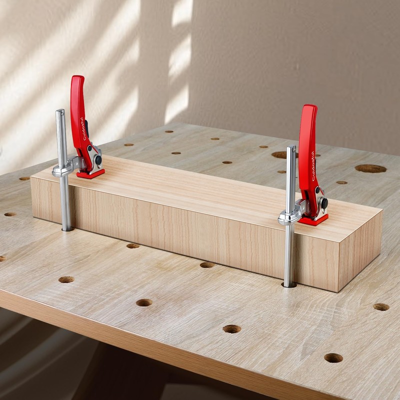 2 Pack Track Saw Clamps for Guide Rail – Heavy