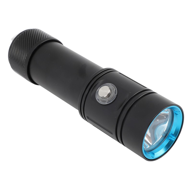 5000LM Diving Flashlight 4 Modes Underwater IPX8 Waterproof Submersible White