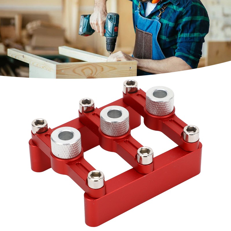 Self Centering Doweling Jig 90 Degree Woodworking Straight Hole Positioner