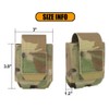 KRYDEX MOLLE Handcuff Pouch,Handcuff Case for Duty Belt MOLLE Vest