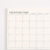 Weekly Planner/Monthly Plan Pad, Tear Off Things to Do Notepad