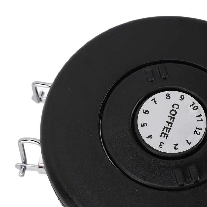 Coffee Canister 1800ml 304 Stainless Steel Window Design One Way