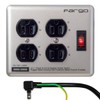 Fargo STEEL TAP Power Strip, Steel, 3-Pin Compatible, with Ground