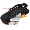 Waist Belt Bag, Travel Money Belt Mesh Lining Elastic Security